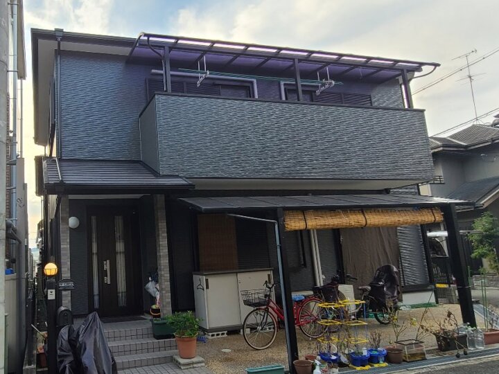 大阪府 K様邸 外壁塗装防水工事