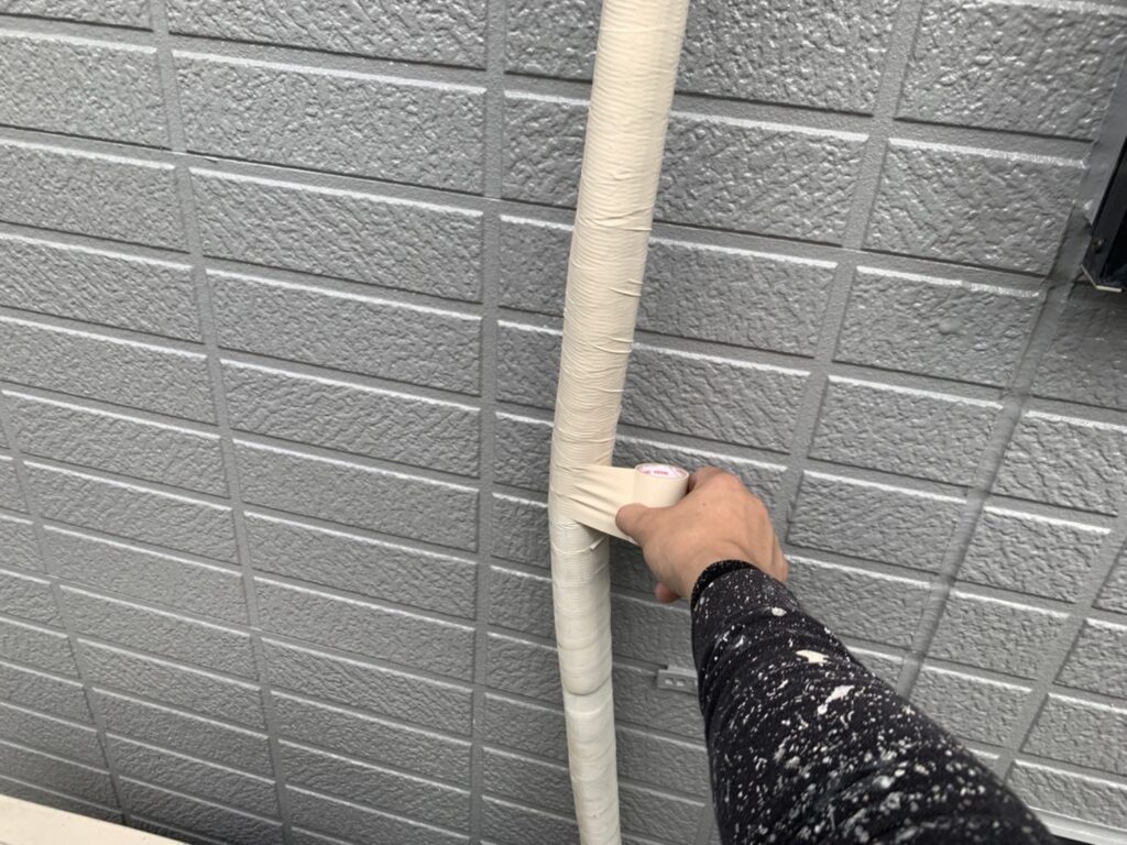 茨木市 外壁塗装  付帯工事