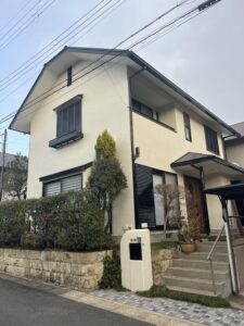 枚方市北山町外壁 屋根塗装完工