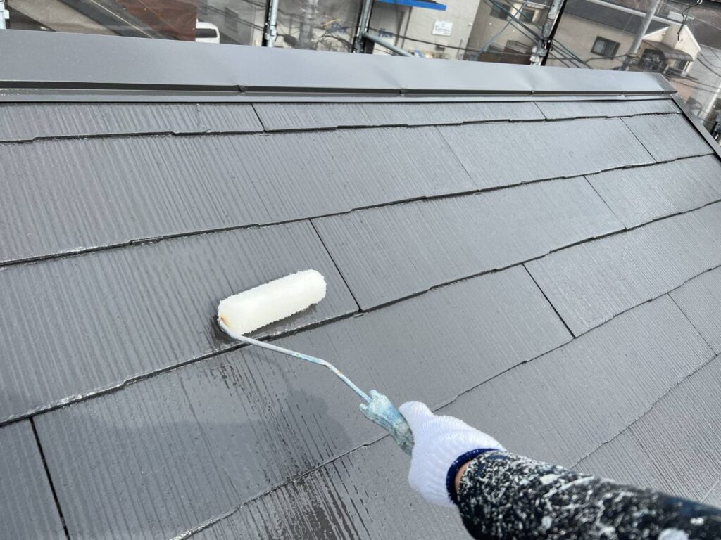 茨木市　外壁塗装　屋根無機　コーティング
