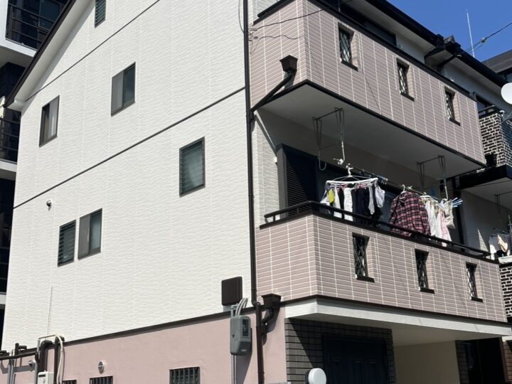 茨木市外壁塗装　完工