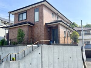 茨木市南春日　外壁塗装　完了