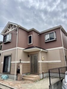 枚方市黄金町　外壁塗装　完工