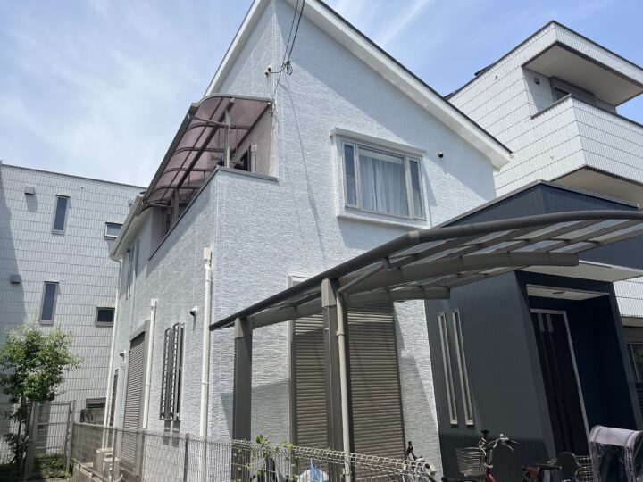 茨木市　外壁塗装　完了