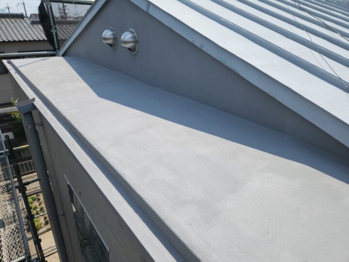 茨木市　屋根塗装　防水工事
