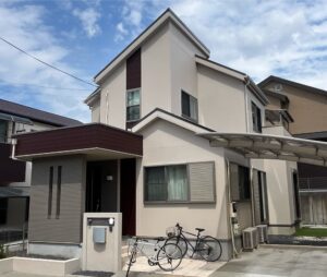 茨木市井口台での塗装完工です