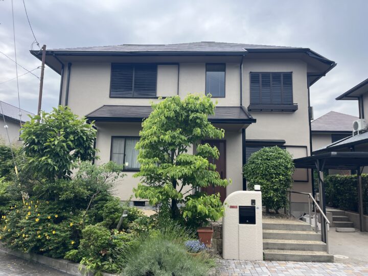 東淀川区外壁塗装完了