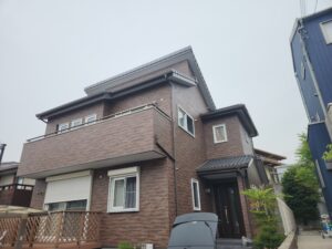 茨木市 時期的に検討しはじめた為クリアー塗装