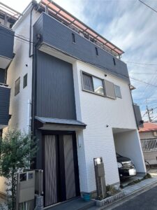 門真市にて外壁塗装を完了しました