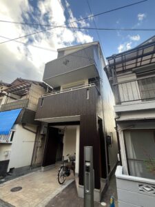 摂津市N様邸外壁塗装完了しました