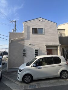 コーキングの経年劣化にて現場完了