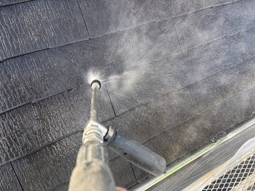 茨木市 塗装 屋根高圧洗浄