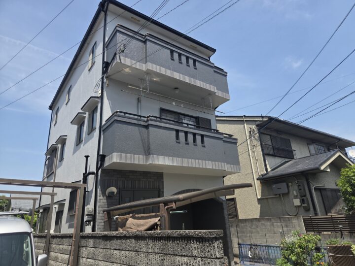 茨木市島にて、外壁塗装 屋根塗装をご依頼いただきました。