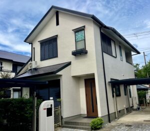 枚方市北山1丁目外壁塗装です