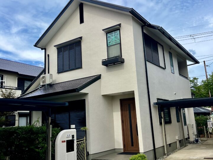 枚方市北山1丁目外壁塗装です