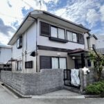 茨木市新堂町のK様邸にて経年劣化にて塗装工事完了　